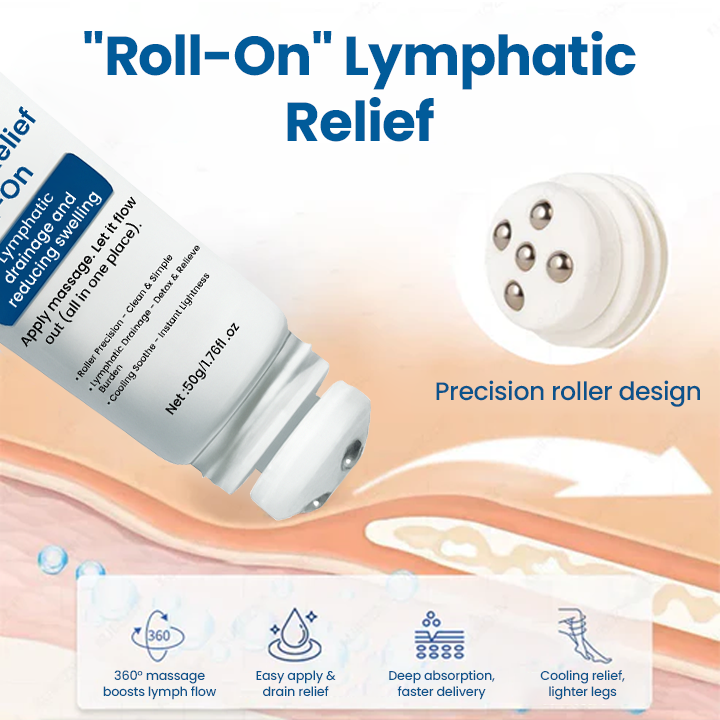 Mayo Clinic recommends👨⚕️: Lymphora Swelling Relief Roll-On
