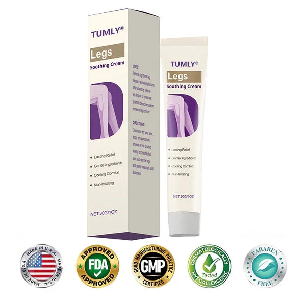 Mayo Clinic recommendsđ¨ââď¸: TUMLYÂŽ Legs Soothing Cream