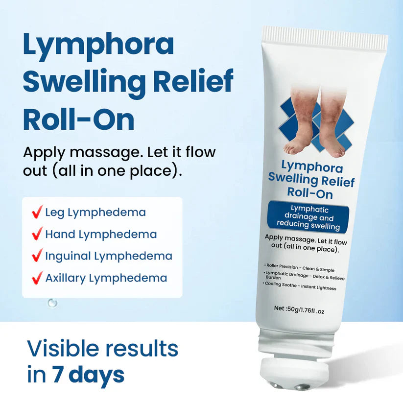 Mayo Clinic recommends👨⚕️: Lymphora Swelling Relief Roll-On