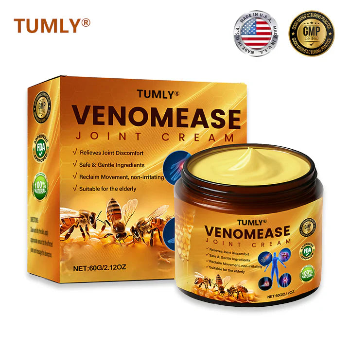 Made and Shipped from USA ✨TUMLY® VenomEase Joint Cream(AAD Recommended👨⚕️)