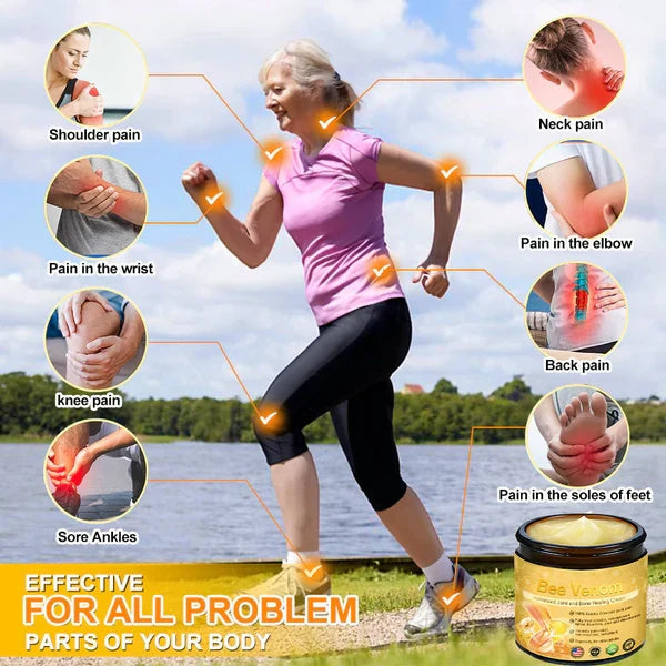 Mayo Clinic recommends👨⚕️: Bee Venom Advanced Joint and Bone Healing Cream