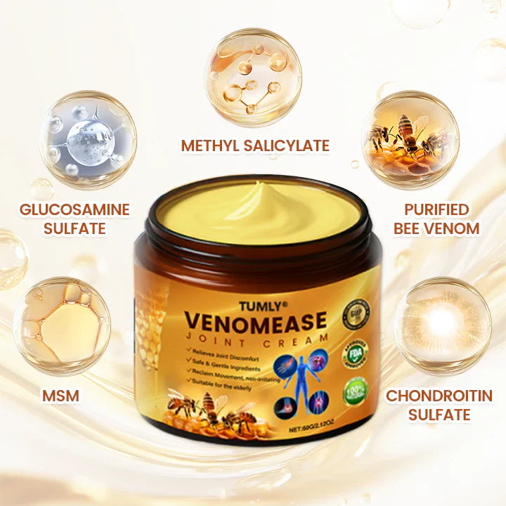 Made and Shipped from USA ✨TUMLY® VenomEase Joint Cream(AAD Recommended👨⚕️)