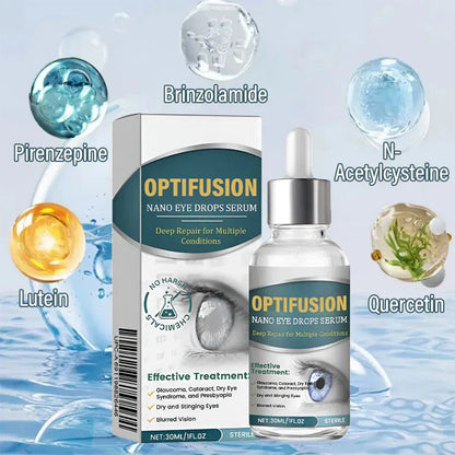 Mayo Clinic recommends👨‍⚕️: OptiFusion Nano Eye Drops Serum